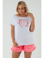 Talianska móda Raba kr.r. kr.sp. farba:biela/minerálna potlač