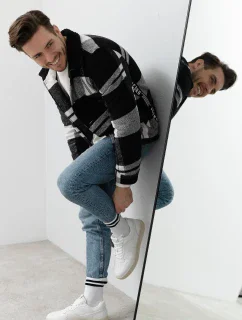 Ponožky Steven art.057 Pánske športové pruhy 41-46