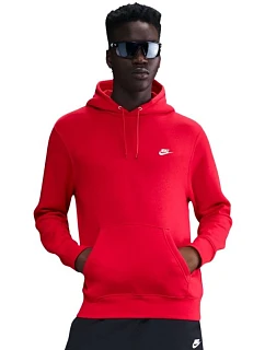 Pánska mikina Nike Club BB, červená, FN3859 657 L