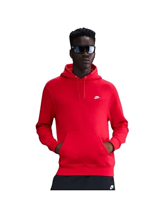 Pánska mikina Nike Club BB, červená, FN3859 657 L