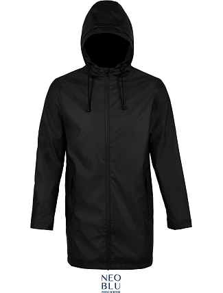 NEOBLU Antoine Men Nepremokavá pánska voskovaná bunda 24.3174 deep black