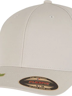 Flexfit 6277RP 6-panelová čiapka z recyklovaného materiálu Flexfit 55.77RP béžová