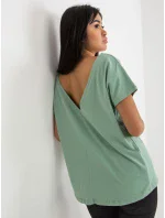 Dámske tričko RV TS 4662.48 svetlo zelená