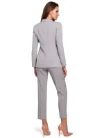 K036 Blejzer s jednou zadnou časťou - šedý