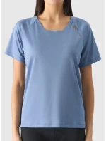 Dámske rýchloschnúce cyklistické tričko 4F - modré Dámske rýchloschnúce cyklistické tričko 4F - modré