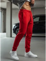 FashionStreet červené pánske tepláky UX2711