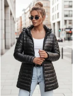 Dámska obojstranná prechodná bunda MOTOROMI black FashionStreet TY4848
