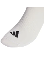 Adidas 3-Stripes Cushioned Sportswear Crew 3 páry bielych a čiernych ponožiek JZ0532