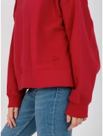 Dámska mikina TW BL 2002.11 tmavo červená - FPrice