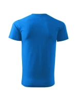 Ťažké nové tričko unisex šnorchel modré