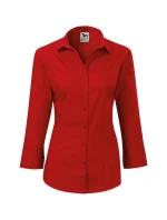 Štýl dámska košeľa červená