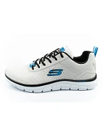 Pánske športové topánky Skechers Track-Ripkent Pohodlná ľahká móda Ecru Pánske športové topánky Skechers Track-Ripkent Pohodlná ľahká móda Ecru