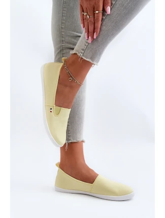 Dámske slip-on tenisky žlté Adrancia Dámske slip-on tenisky žlté Adrancia