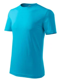 Klasické nové pánske tričko tyrkysové