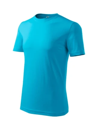 Klasické nové pánske tričko tyrkysové