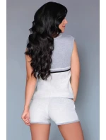 Dámske pyžamo Wendi sivé - LivCo Corsetti