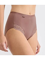 SLOGGI ROMANCE - Maxi nohavičky z bavlny Supima® s čipkou Sloggi