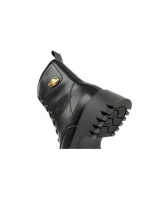 Lee Cooper topánky dámske trapper topánky kožené zateplené dámske topánky