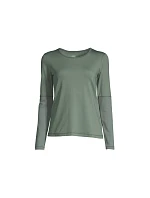 CASALL Essential Mesh Detail Tričko s dlhým rukávom dusty green CASALL Essential Mesh Detail Tričko s dlhým rukávom dusty green