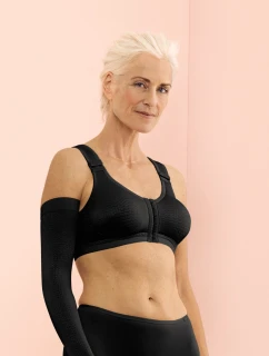 Kompresná bandáž London s predným zapínaním 1100 čierna - Anita Care