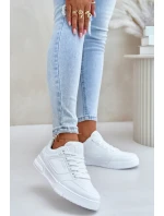 Sneakersy Damskie Big Star OO274A549 Hi-Poly System Białe