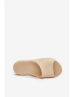 Damskie Klapki 4F 4FMM00FFLIF093A-83S Beżowe