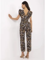 Kombinéza DHJ KO 13568.13P čierna a béžová