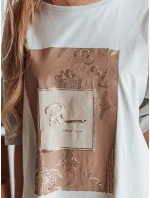 Dámske sivé tričko FAGOS FashionStreet RY2593