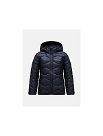 Bunda Peak Performance Jr Helium Down Hood Jacke, čierna