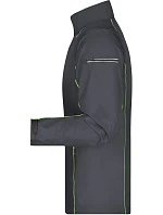 Daiber JN 1122 Pánska softshellová bunda s odnímateľnými rukávmi 02.1122 iron grey/green Daiber JN 1122 Pánska softshellová bunda s odnímateľnými rukávmi 02.1122 iron grey/green