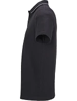 NEOBLU Orel Unisex piqué polo z hrubej bavlny 24.4337 tmavočierna NEOBLU Orel Unisex piqué polo z hrubej bavlny 24.4337 tmavočierna