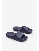 Lekkie Piankowe Klapki Dziecięce Big Star NN374557 Granatowe