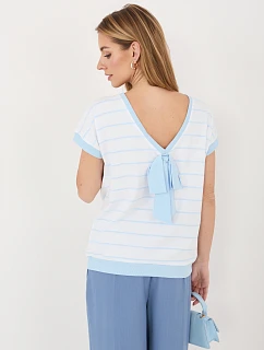 Blúzka RV BZ A1243.13P svetlo modrá