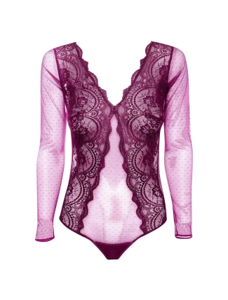 Dámske čipkované body 60552 - Selmark