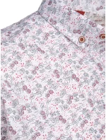 FashionStreet pánske biele tričko s krátkym rukávom KX1060 FashionStreet pánske biele tričko s krátkym rukávom KX1060