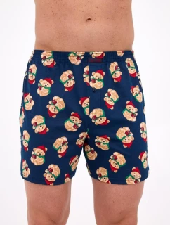 Boxerky Cornette 016/24 Medvedíky 2 Vianočné 3-5XL