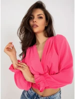 Blúzka DHJ BZ 13866.92P fluo ružová