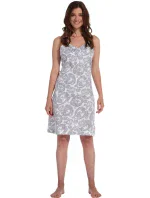 Dámska nočná košeľa 10231-106-0 biela-potlač - Pastunette Dámska nočná košeľa 10231-106-0 biela-potlač - Pastunette