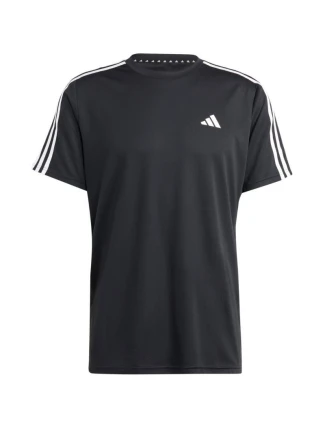Pánske tričko adidas Train Essentials 3-Stripes Training Tee black IB8150 pánske