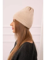 Dámska čiapka Berry K344 beige