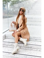 Wysokie Botki Workery Beżowe Rozelle