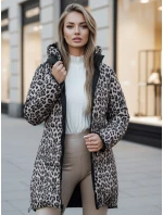 Dámska obojstranná bunda PURRBREEZ dlhá prešívaná bunda s kapucňou čierna FashionStreet TY4661 Dámska obojstranná bunda PURRBREEZ dlhá prešívaná bunda s kapucňou čierna FashionStreet TY4661