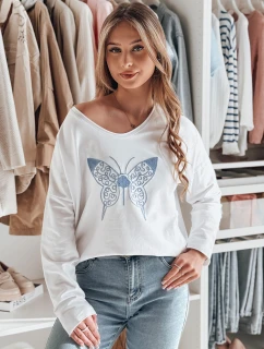 Dámska blúzka oversize FLOFLY biela FashionStreet RY2783