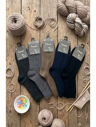 Ponožky WiK Xintao 2106, model 9807, kašmír, veľkosti 39–46 Ponožky WiK Xintao 2106, model 9807, kašmír, veľkosti 39–46