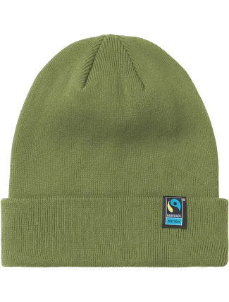 Neutral O 93055 Pletená čiapka z organického materiálu s certifikátom Fairtrade 77.9355 military