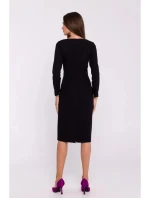 Dámske šaty S376 Black - Stylove