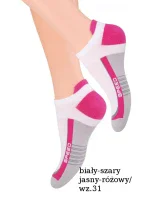 Dámske členkové ponožky Steven art.050