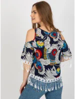 Blúzka AT BZ 2601.67 tmavo modrá