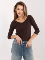 Blúzka RV BZ A1190.16 tmavohnedá