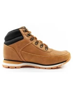 Lee Cooper pánske zimné trekingové zateplené členkové topánky hnedé